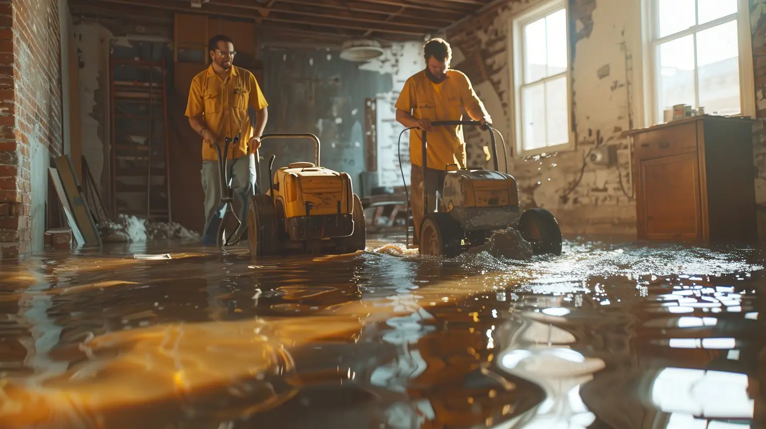 water damage restoration Byron